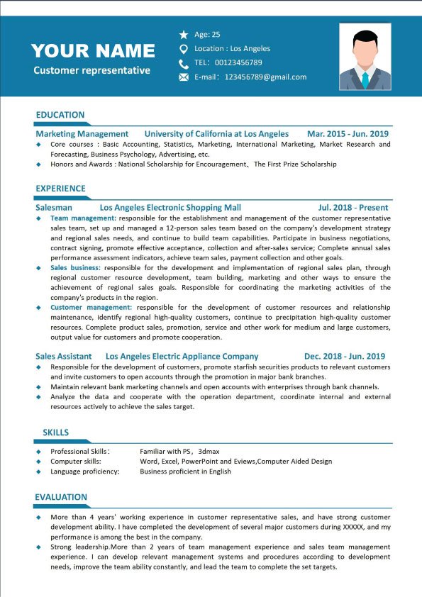 Doctor Resume