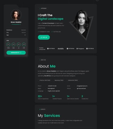Photographer - Online Portfolio Resume